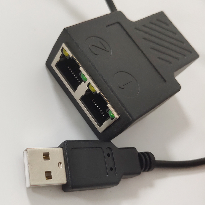 Rj45 1 ～ 2 同時インターネット アクセス ネットワーク スプリッター デジタル コンピューター クリスタル ヘッド|undefined