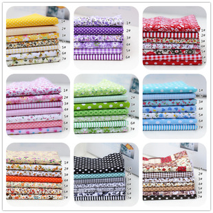 DIY handmade color small cloth head small cloth group Red pink green yellow purple orange brown