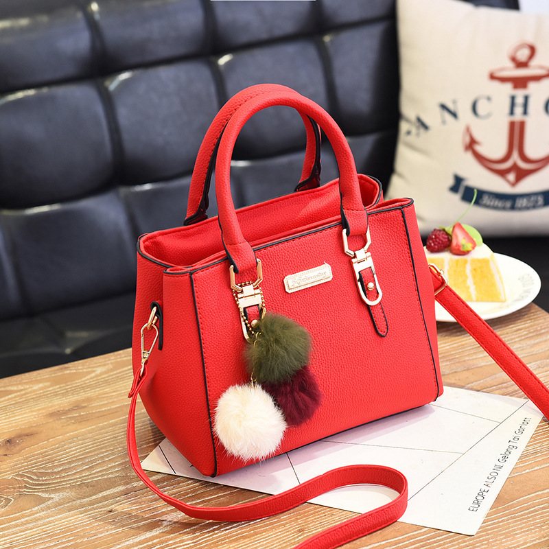 Hot selling handbag women's bag 2022 new fashion all-match PU leather foreign trade one-shoulder diagonal bag