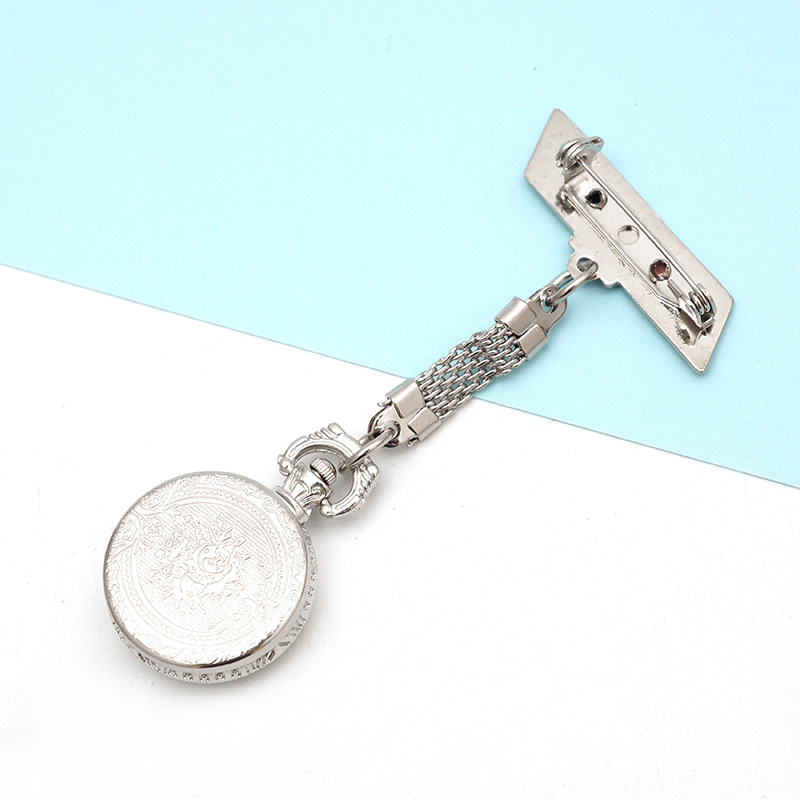 New Nurse Watch Men's and Women's Diamond Doctor Nurse Watch Fashion Portable Chest Watch Creative Fashion Women's Hanging Watch