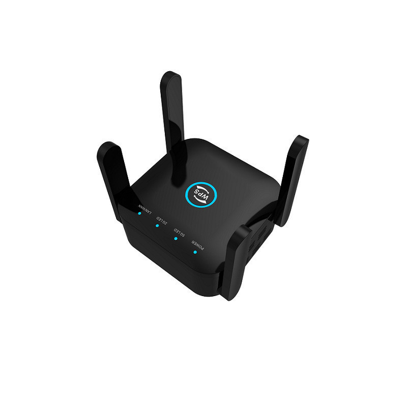 Hot sale Gigabit Wireless WiFi routing extension repeater 1200m dual frequency 2.4 5G signal amplification AC24
