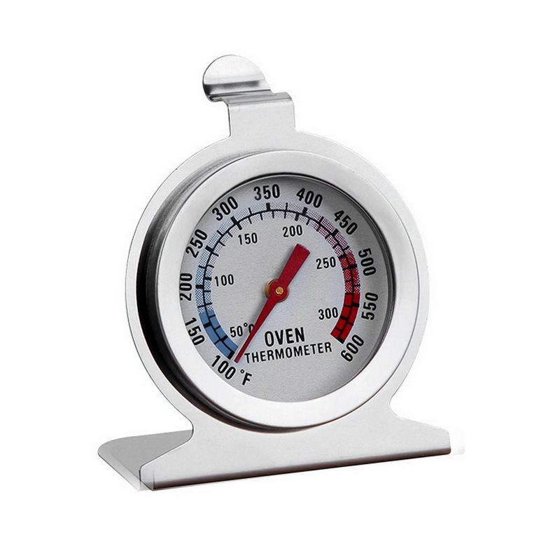 Stainless steel oven thermometer baking tools High Temperature Microwave oven seat type oven thermometer (50-300 degrees)