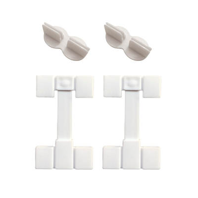 Drawer partition accessories extension buckle fixed buckle side fixed buckle suitable for 32 and 45cm length partition plate