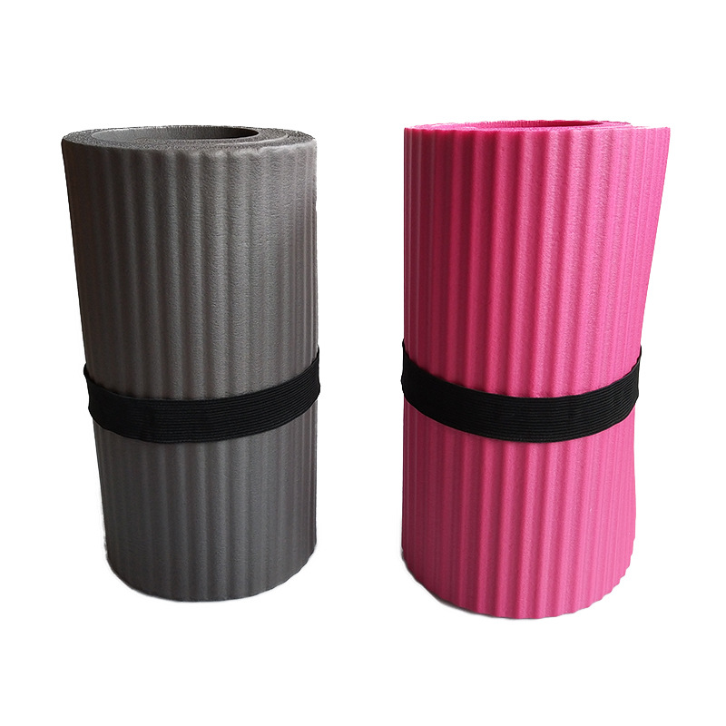 Beginner NBR abdominal wheel pad flat support elbow pad yoga auxiliary pad NBR yoga pad kneeling pad