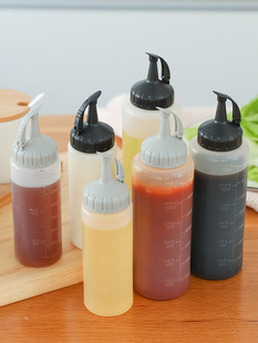 342 Squeeze Oil Pot Seasoning Bottle Soy Sauce Bottle Seasoning Jar Salad Sauce Bottle Plastic Squeeze Oil Bottle