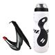 (One set) white black leather Kettle + Black Kettle rack