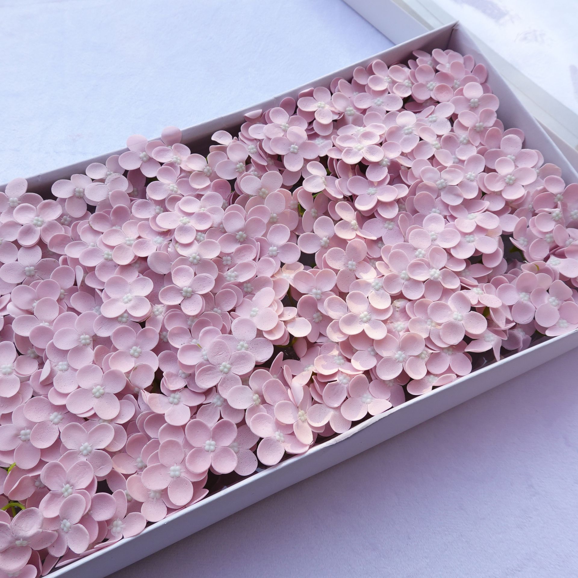 Factory Direct sales hydrangea soap flower head bouquet with flower gift box embellishment hydrangea soap flower simulation hydrangea