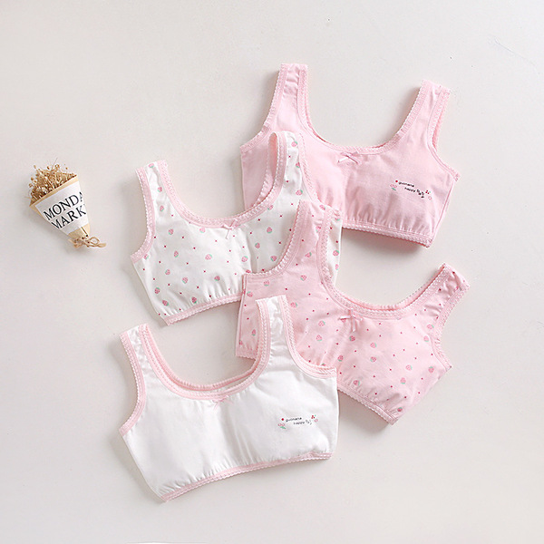 Underwear for elementary school students, summer cotton children's vest, tube top