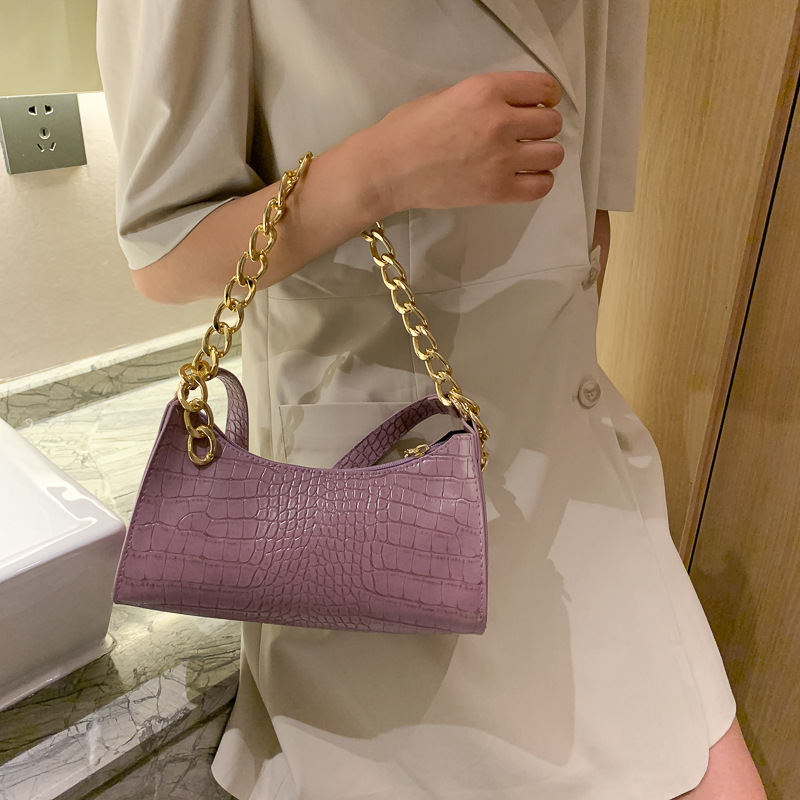 Factory Direct Women's Bag Chain Bag Shoulder Underarm Bag All-match ins Ladies Bag Atmospheric Internet Celebrity Crossbody Small Bag