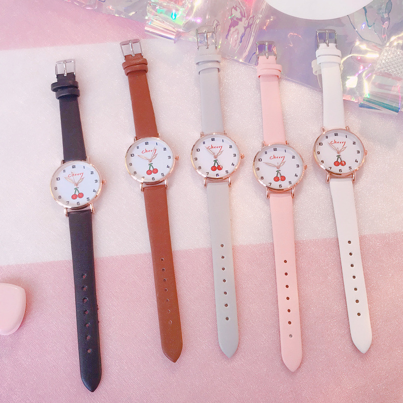 Watch Women's Simple Elegant ins Style Student Korean Style Fresh and Waterproof Mori Style Watch for Girls ulzzang College Style