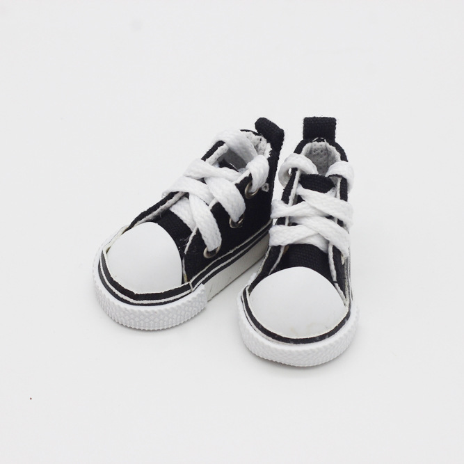 5cm canvas shoes 6 BJD doll dress casual shoes 15cm cotton EXO puppet doll shoes