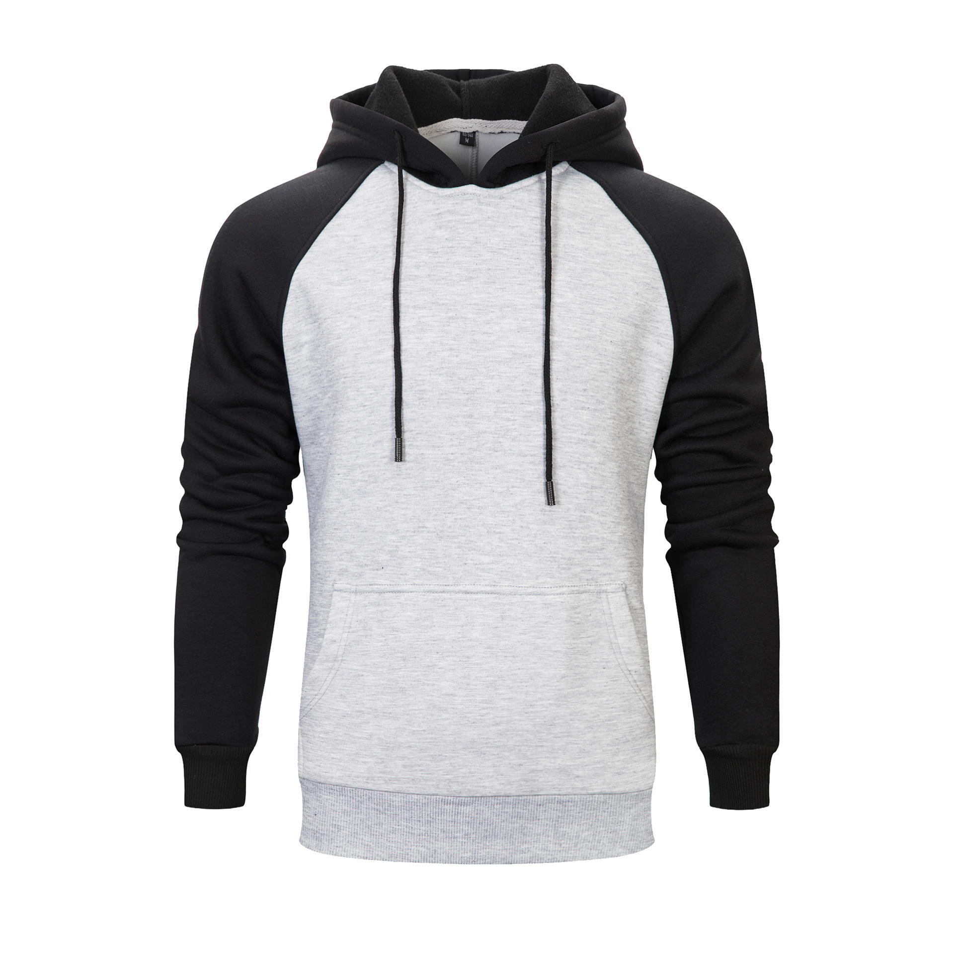 Men's sweater European size foreign trade new men's pullover hooded brushed couple sweater manufacturers supply WY39