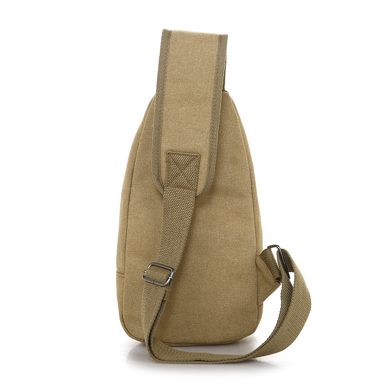 Bag 2023 New Men's Chest Bag Canvas Bag Crossbody Bag Men's Bag Shoulder Bag Chest Small Backpack Casual Waist Bag