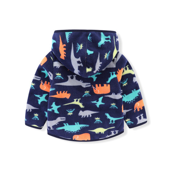 20 factory direct children's clothing spring and autumn girls polar fleece boys thick coat vests 2-8 years old factory wholesale