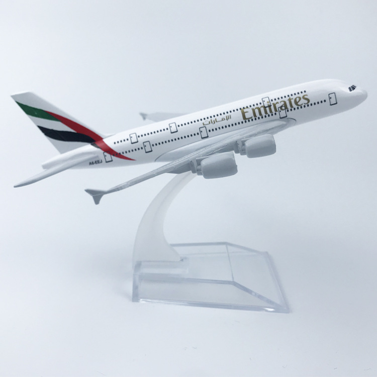 16cm aircraft model Airbus series A380A350A330A320 solid alloy simulation model toy boutique
