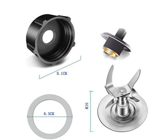 Amazon for OS Six-leaf blade bakelite base sealing ring juicer accessories juicer suitable for OSTER