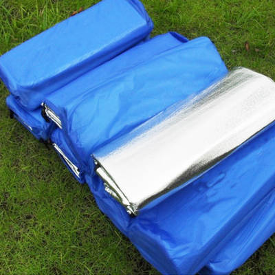 Outdoor tent double-sided aluminum film moisture-proof pad hexagonal camping picnic crawling cushion 2*1.5 2*2 outdoor mat