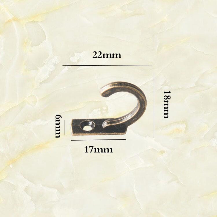 Furniture Hardware Clothes Hook Hook Coat Hook Coat Hook Coat Rack Hook Antique European Urban Style