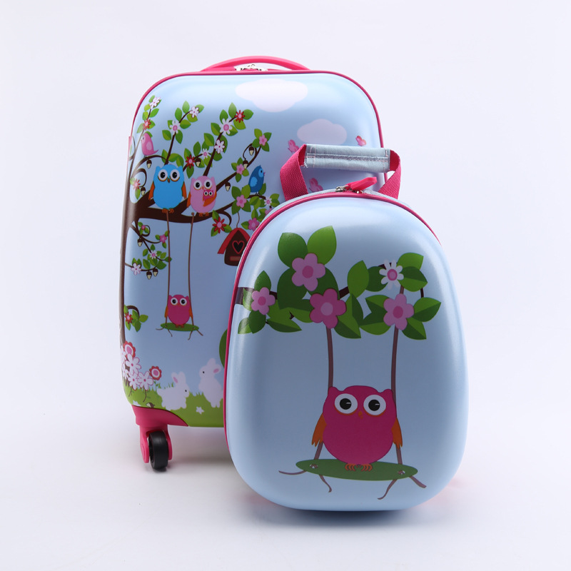 Children's luggage case 16 inch 18 inch 20 inch luggage toy box school bag backpack