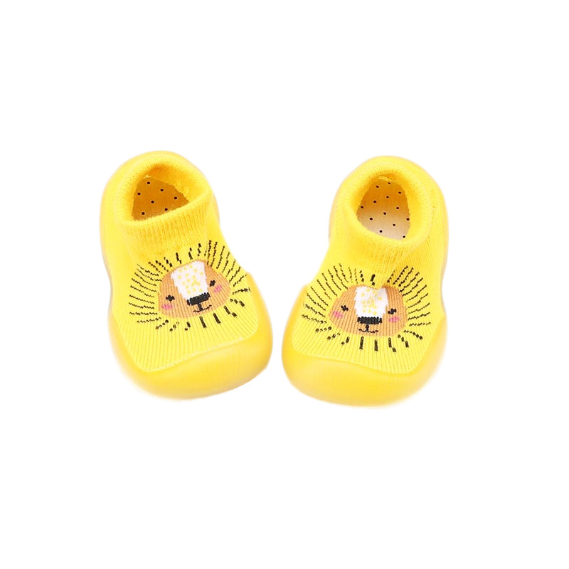 2023 New Baby Soft Sole Toddler Shoes Children's Socks Shoes Korean Style Stereo Knitted Floor Socks Shoes