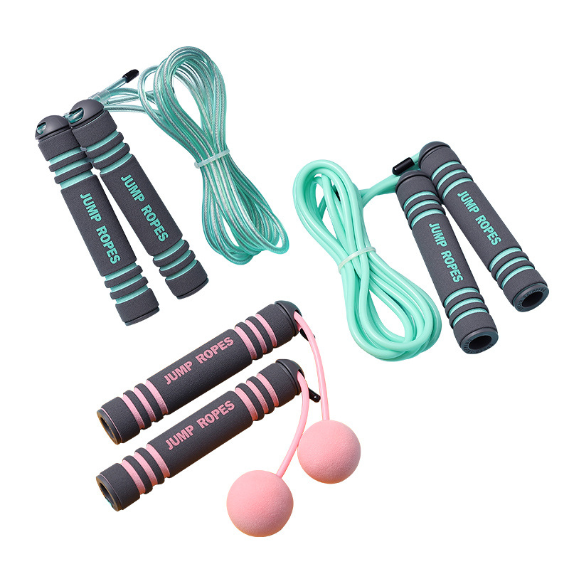 Cordless Rope Skipping Fitness Slimming Equipment Weight-bearing Gravity Wireless Ball Student Dual-use Rope Skipping Factory Outlet