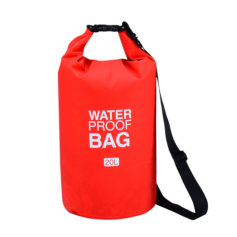 Outdoor PVC Clip Net Waterproof Bag Mountaineering Sports Bag Cycling Drifting Bag Beach Bag Swimming Bag Waterproof Bag Double Shoulder Bag