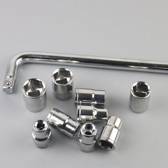 10-piece sleeve suit mechanical repair auto repair tool 1/2 household combination hardware auto repair suit set