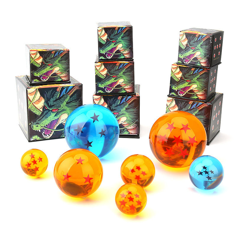 ドラゴンボールセットドラゴンボール星樹脂星樹脂工芸品樹脂ボールアクリルボール玩具