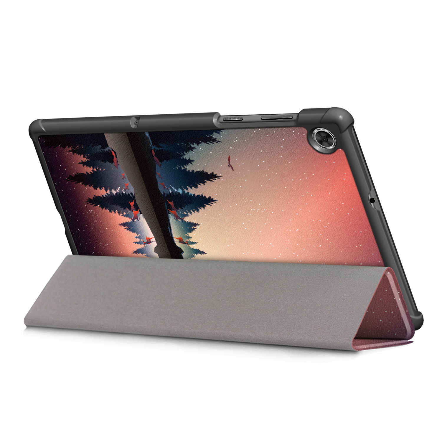 For Lenovo protective case Tab M10 FHD Plus flat leather case M10 TB-X606F/X anti-drop case