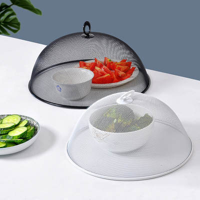 Vegetable Cover Leftover Cover Anti-Fly Cover Vegetable Cover Large Dining Table Cover Household Vegetable Cover Round Dust Cover Food Cover