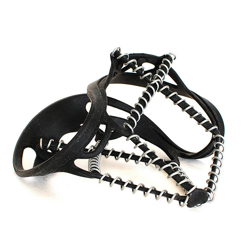 Cross-border Iron Chain Anti-slip Shoe Cover TPE Claw Outdoor Climbing Products Portable Lightweight Snow Shoes Anti-slip Chain