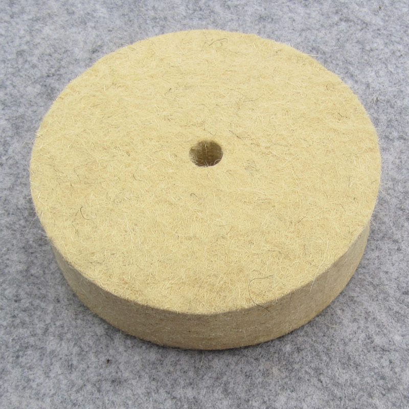 3 inch 75mm wool wheel table mill accessories mirror 4 inch 100 metal polishing wheel diameter thickening and hardening