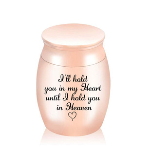 Foreign trade sales 30x 40mm memorial of relatives and lovers ashes cremation cans pet ashes