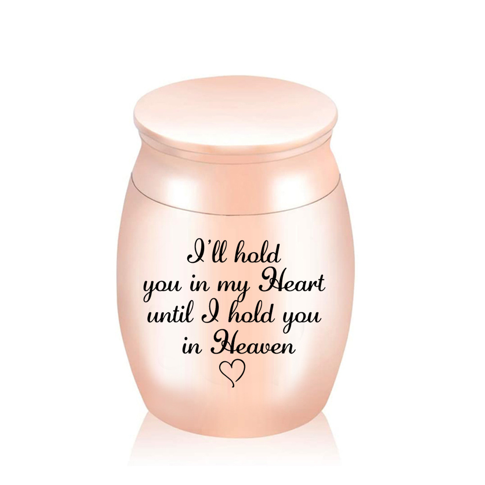 Foreign trade sales 30x 40mm memorial of relatives and lovers ashes cremation cans pet ashes