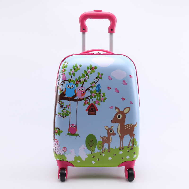 Children's luggage case 16 inch 18 inch 20 inch luggage toy box school bag backpack