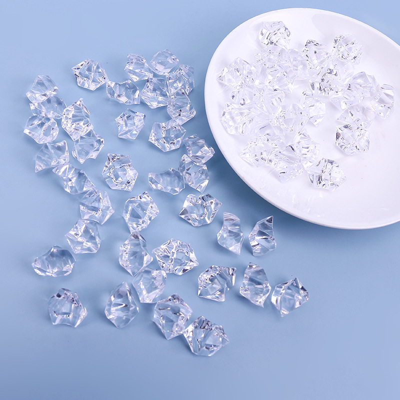 アクリルシミュレーション砂利水晶氷プラスチック水晶石装飾画部品クラドリル|undefined