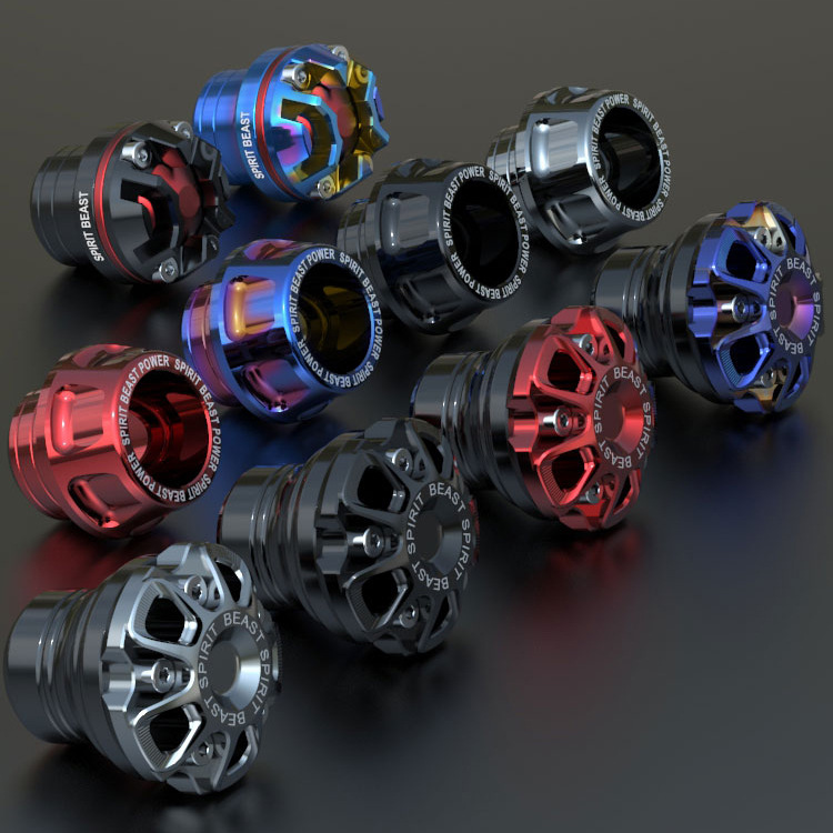 Applicable to Wuji 300RR front fork Cup modified calf electric car UQi + front shock absorber motorcycle Universal drop-resistant cup