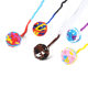 Cat toy ball cat interactive play wool QQ ball molars play with 40cm tail multi-color optional
