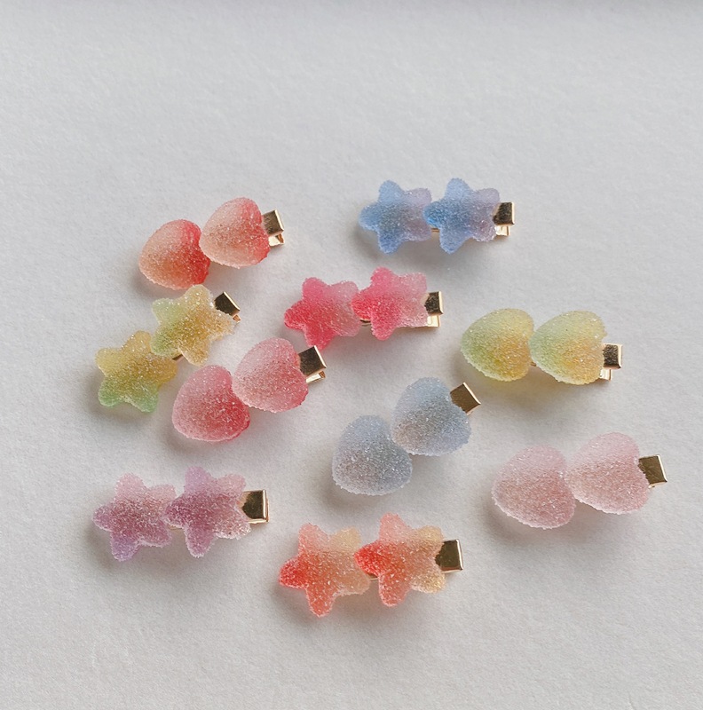 Korean version of the new  candy love stars hairpin hairband small cute rubber band headdress baby accessories wholesale_voghion.com