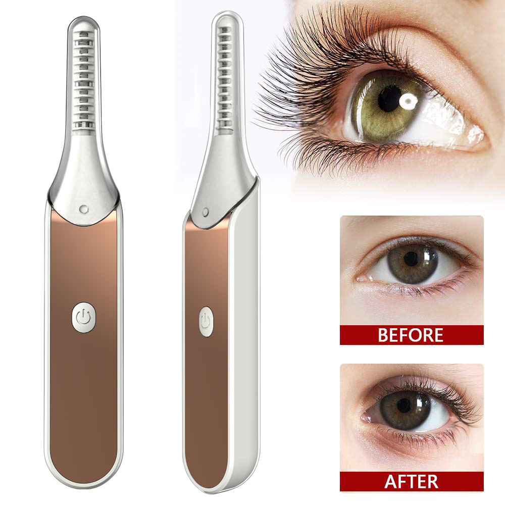 Amazon new eyelash curler electric eyelash curler Digital Display beauty tool electric cross-border Eyelash Curler
