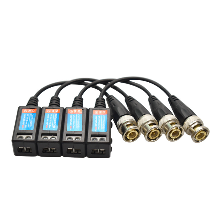 Haikang Dahua coaxial analog HD universal single-channel passive twisted pair transmitter VideoBalun adapter