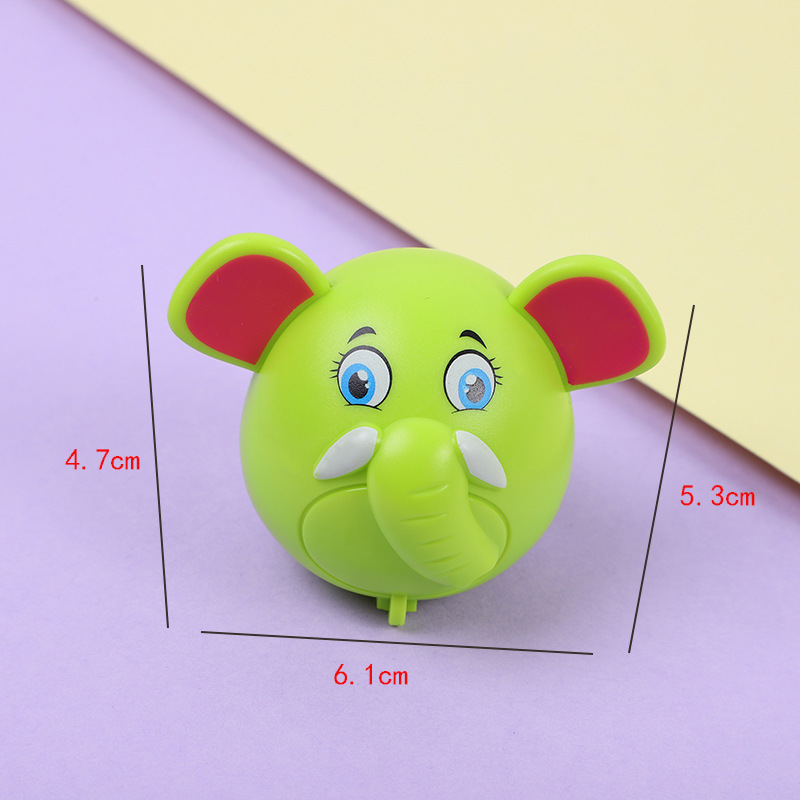 Cartoon creative pull-back car toy car stall selling children's fall-resistant pull-back animal baby puzzle car