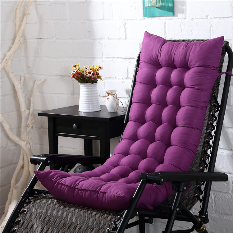 Dark purple lying chair cushion