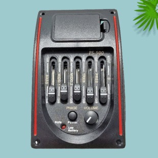 Guitar accessories PS-500 acoustic guitar five section electric box pickup ballad classical EQ equalizer