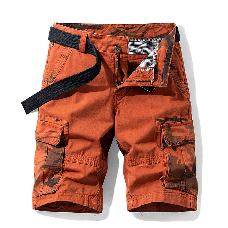 New 2020 Summer Men's Casual Pants Solid Color Non-ironing Pants Men's Cargo Pants Fashion Men's Shorts