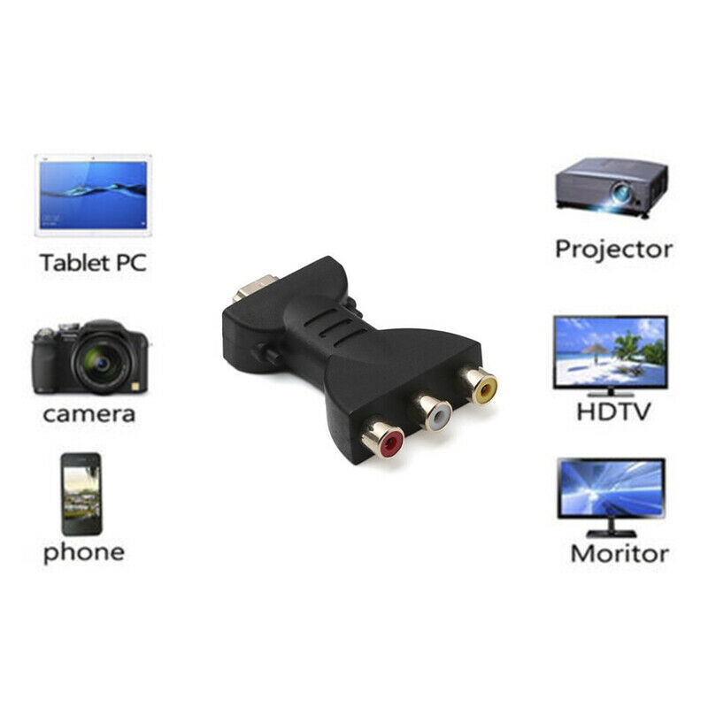HDMI to AV Audio and Video Adapter HDMI to 3RCA Adapter HDMI to AV Video Adapter
