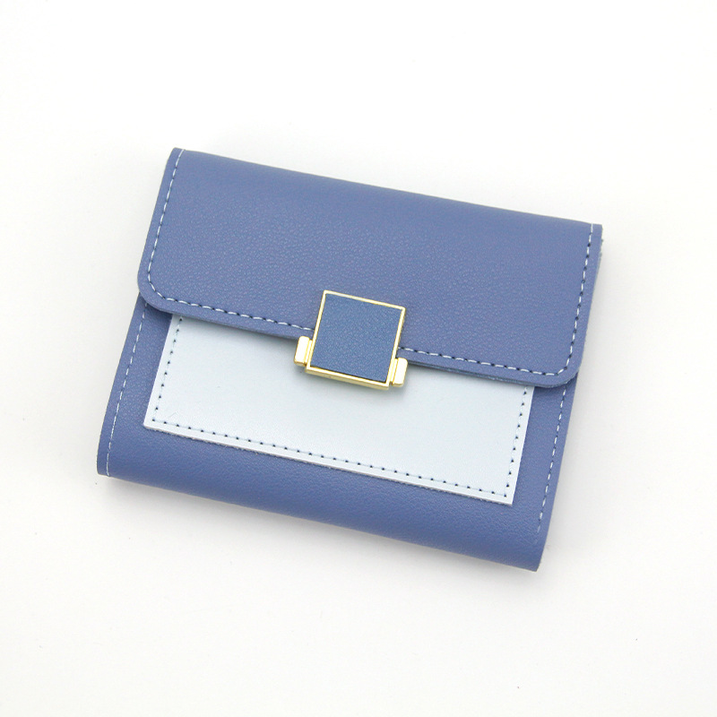 New Women's Wallet Fashion Casual Women's Short Three-fold Wallet Coin Purse Clutch Bag Card Bag Women's Wallet
