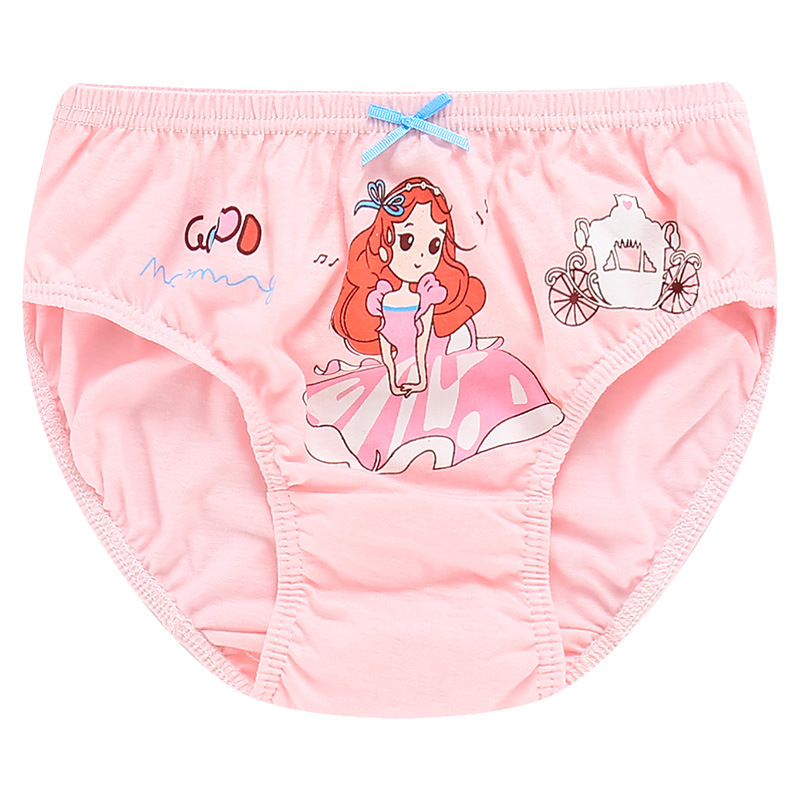 Single Special Price Cotton Children's Underwear Boxed Cartoon Briefs Baby Shorts Girls' Underwear Large Children's Trousers