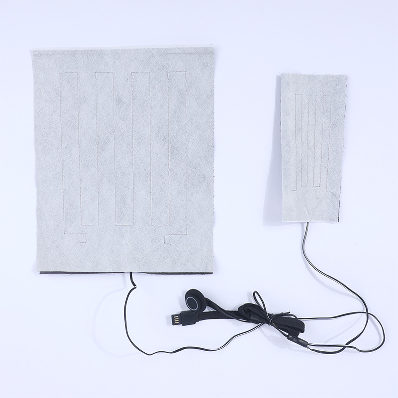Clothing heating sheet composite fiber waterproof heating sheet non-woven vest cotton-padded jacket thermal electric heating sheet