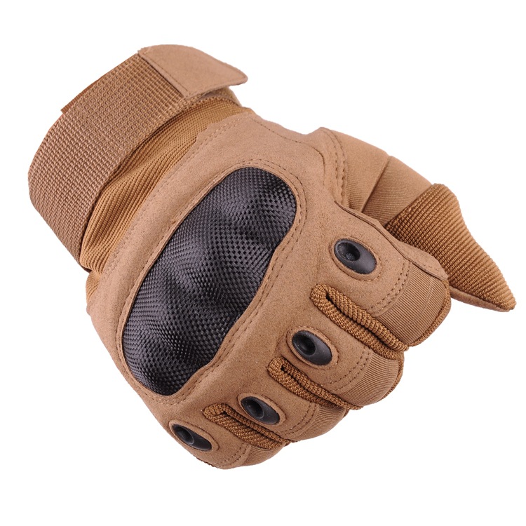 Tactical gloves Special forces tactical gloves cloth cover all refers to outdoor riding anti-cut touch screen motorcycle gloves_voghion.com